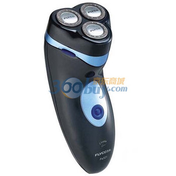 飞科（FLYCO）剃须刀 FS321 珠光黑 全球电压、1小时快充、充电红灯到绿灯提示、鬓刀
