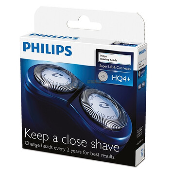 飞利浦（Philips）HQ4剃须刀头（双刀头包装）荷兰进口