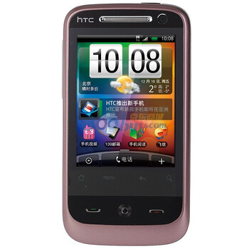 HTC 野火A3360 3G手机 (粉色）TD-SCDMA/GSM
