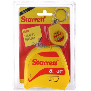 美国施泰力(starrett) t1-8 卷尺 8mm