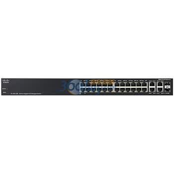 思科（Cisco）SG300-28P（SRW2024P）POE供电网管交换机