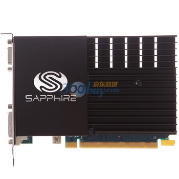 蓝宝石（Sapphire）HD 6450 512M DDR3海外版 625/1334MHz 512M/64位 DDR3 PCI-E 显卡