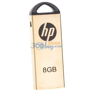 惠普（hp）黄金纪念版U盘（v225w）8G