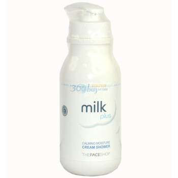 The face shop牛奶沐浴露300ml