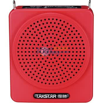 得胜（TAKSTAR） E180 有线扩音器 红色