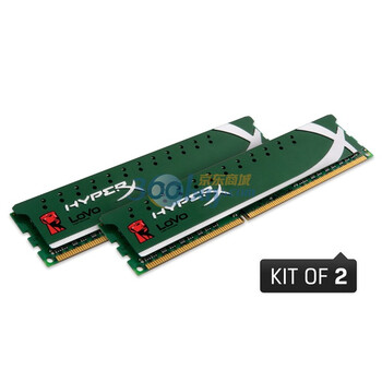 金士顿（Kingston）骇客神条 lovo系列 DDR3 1600 8G(4Gx2条)台式机内存(KHX1600C9D3LK2/8GX)