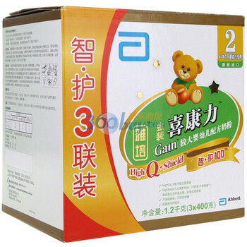 Abbott 雅培金装智护喜康力三联包 1200g