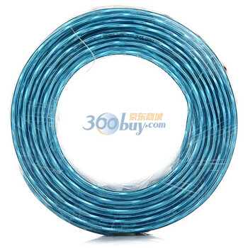 秋叶原（CHOSEAL)YF2478T50 数字宽频带屏蔽4芯电话线 50米