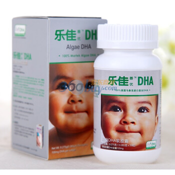 乐佳善优藻油DHA婴幼儿型 35粒