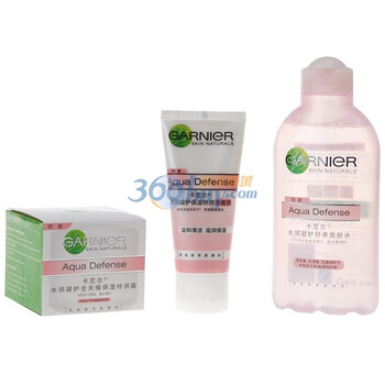 卡尼尔水润特润保湿霜50ml+舒养爽肤水200ml+特润洗面奶50ml套装
