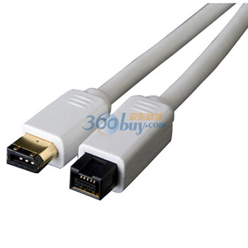 普罗林克（Prolink）PMM392-0200 IEEE1394b9pin转IEEE1394a6pin线 2米
