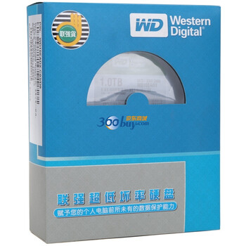 西部数据（Western Digital）WD10EADX 1TB 5400转-7200转 32M SATAⅢ 3.5寸台式机硬盘 金装硬盘联强货