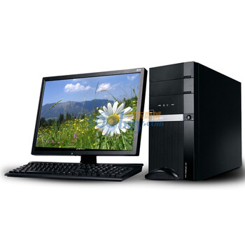 清华同方（TongFang）超扬C500 商用台式电脑（E6600 2G 500G G605 1G独显 DVD 键鼠 三年上门服务）