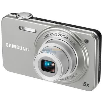 三星（SAMSUNG） ST90 数码相机 银色 （1400万像素 2.7寸屏 5倍光变 26mm广角）