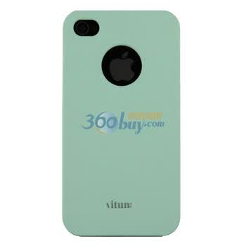 唯珍 苹果 Apple iPhone 4 4S 磨砂系列彩壳 保护壳 护盾 手机壳 浅绿色