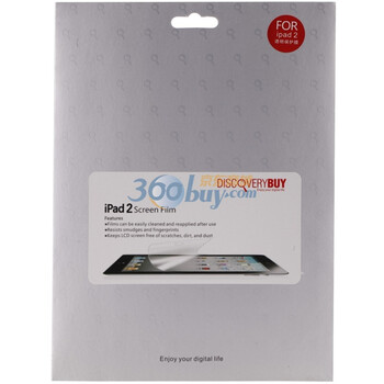 迪思拜尔（DiscoveryBuy）iPad2 高透屏幕保护膜 高清晰