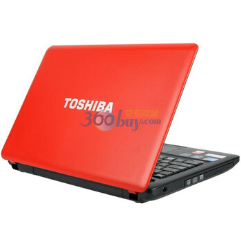 东芝（TOSHIBA）C600-T60R 14英寸笔记本电脑（i3-2330M 2G 500G 核芯显卡HD3000 D刻 人脸识别 Win7）胭脂红