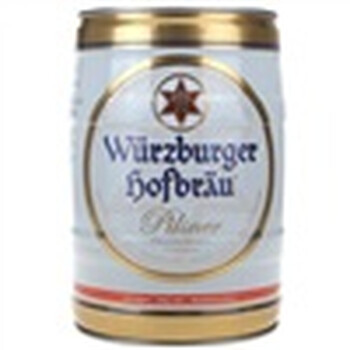 德国 Wurzburger维尔茨堡黄啤5L桶促销装