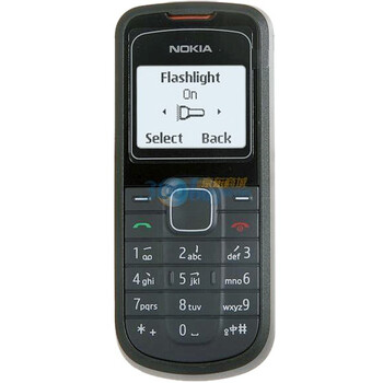 诺基亚(NOKIA)1202 黑色 非移动定制机 简约新时尚