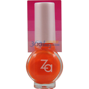 资生堂Za姬芮星炫指甲油 6ml （冰橙桔）