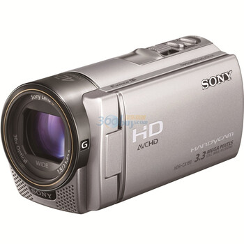 索尼（SONY） HDR-CX180E 32GB内存420万像素 高清闪存数码摄像机（银色）