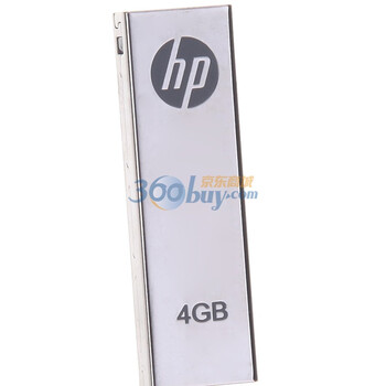 惠普（hp）金属领夹式商务型U盘(v210w) 4G
