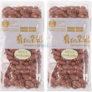 正谷有机花生330g*2袋