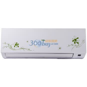 TCL KFRd-35GW/DD23 正1.5匹 壁挂式冷暖电辅型空调（白色彩色花纹）