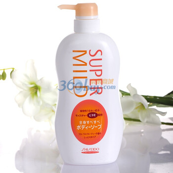 资生堂惠润沐浴露（淡雅果味香）650ml