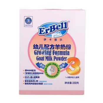 Erbell 伊卡蓓尔经典3段幼儿配方羊奶粉350g