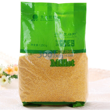 北大荒绿野精制小米1250g