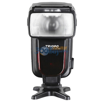 捷宝（TRIOPO） JD-730C 闪光灯 黑色带TTL自动测光对焦佳能专用闪光灯