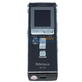 新科（shinco） RV-23 4G 降噪王 音效王 全金属机身手感厚重 定时预约录音技术 黑色