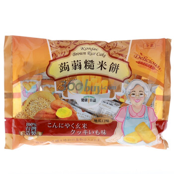 Health Daijy健康日志蒟蒻糙米饼地瓜味150g