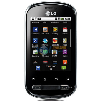LG P350 3G手机（酷感黑 联通）