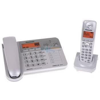 松下（Panasonic）KX-TG70CN-1子母机 2.4GHz数字无绳电话机（ 炫晶白）