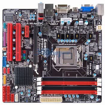 映泰（BIOSTAR）B75MU3+主板(Intel B75/LGA 1155)