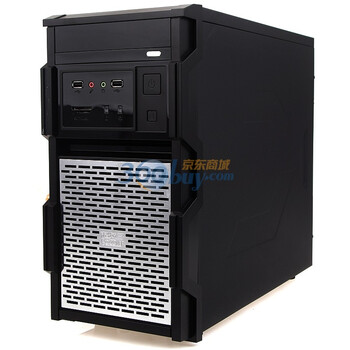 超频三（pccooler）刺客数码版Assassin 中塔式电脑机箱（黑色）
