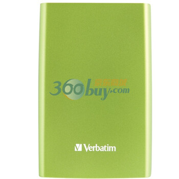 威宝（Verbatim）2.5寸 USB3.0 开拓者系列 1TB 移动硬盘（绿色）