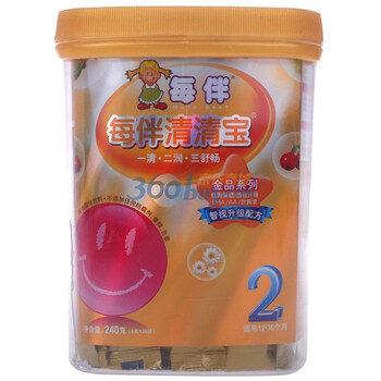 每伴金品原味桶装清清宝2段
