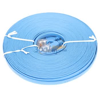 包尔星克（PowerSync）C65B15FL 超扁六类网线 15米