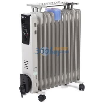 先锋（singfun）12片电热油汀 CY11BB-12 1000W/1200W/2200W三档可调