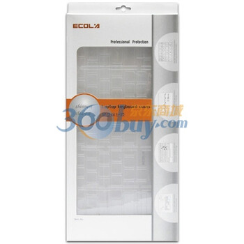 宜客莱（ECOLA）EL010 透明笔记本键盘保护膜 适用联想 Y570 Y570D Z570 V570等