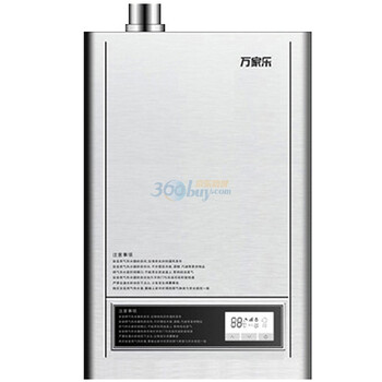 万家乐（macro）低碳冷凝燃气热水器JSQ18-10UF1 10升（拉丝银)(12T)天然气