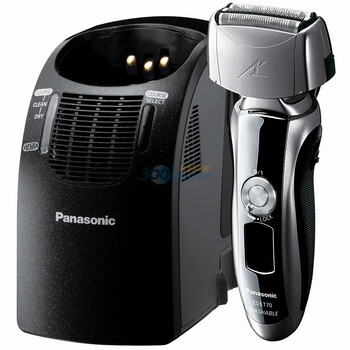 松下 (Panasonic) ES-LT70-S 朗达电动剃须刀 流光银 黄金切割3刀头 日本“安莱钢” 日本制造
