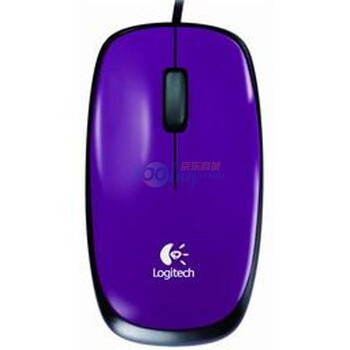 罗技（Logitech）M115 时尚笔记本光学鼠标 紫色