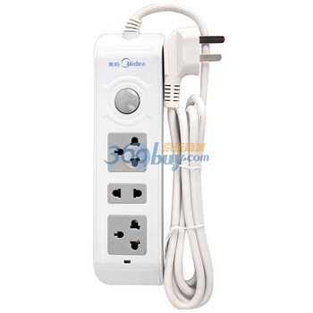 美的（Midea)M5系列 M5C12L3-A1 1位2孔2位3孔线长3米 软包装