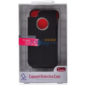 卡登仕（Capdase）iphone 4s卡巴路皮套(黑色) 手机保护套 适用于iphone 4/iphone 4s