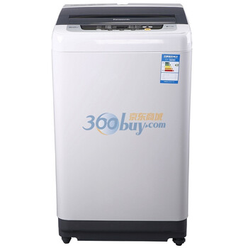松下（Panasonic）XQB60-Q662U 6KG 立体搓波轮洗衣机（灰白色）