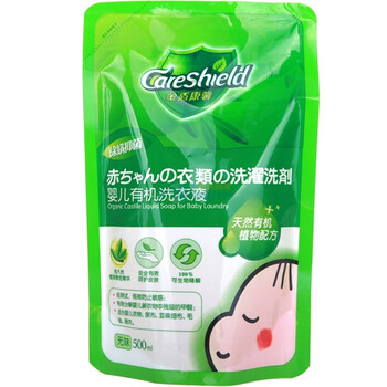 金盾康馨婴儿有机洗衣液(除螨抑菌)补500ml（无味）